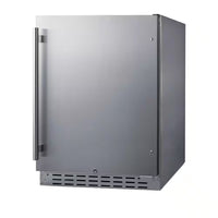 24 In. 4.2 Cu. Ft. Outdoor Refrigerator in Stainless Steel, ADA Compliant